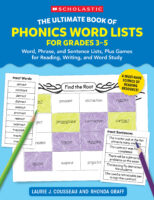 The Ultimate Book of Phonics Word Lists for Grades 3–5