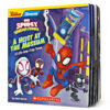 Disney Learning: Spidey and His Amazing Friends: A Heist at the Museum: A Lift-the-Flap Book with Flashlight