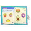Food Besties Guided Diary with BFF Necklaces