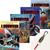 I Survived Graphic Novels Plus Key Chain