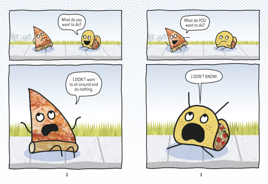 Pizza and Taco 4-Pack by Stephen Shaskan (Book Pack