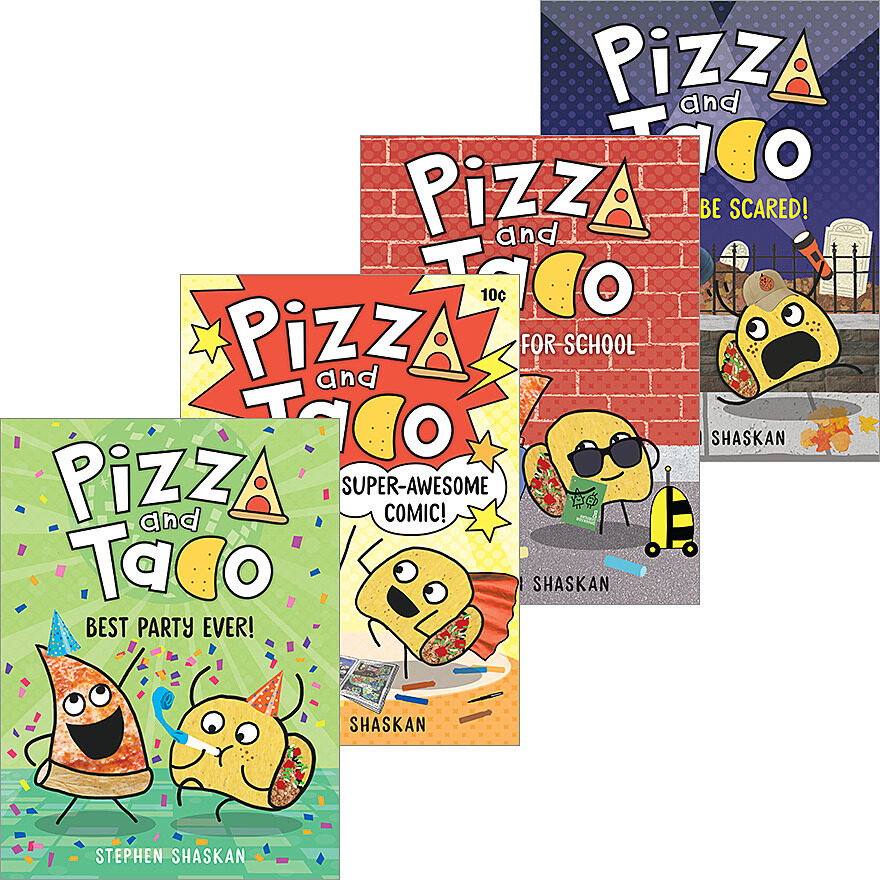 Pizza and Taco Lunch Special: 6-Book Boxed Set by Stephen Shaskan:  9780593704226