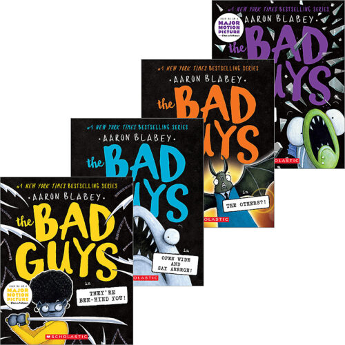 The Bad Guys 4-Pack by Aaron Blabey (Book Pack) | Scholastic Book 