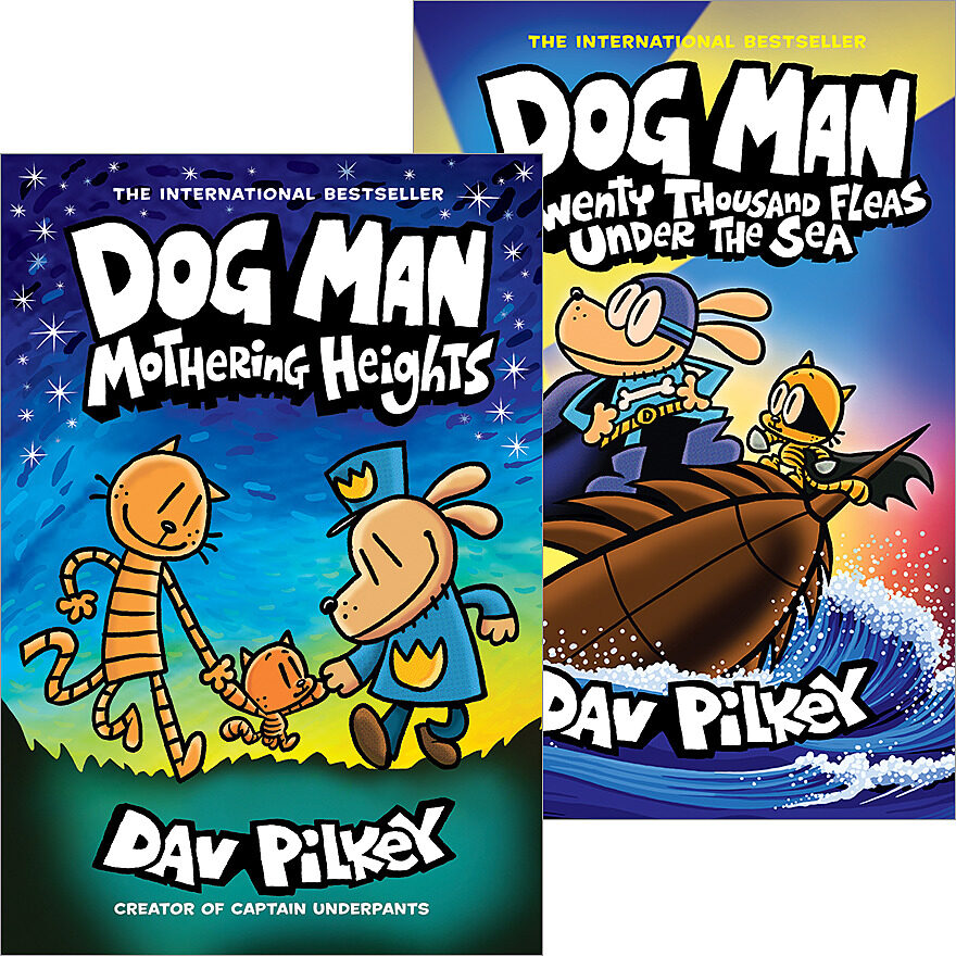 Dog Man Pack by Dav Pilkey (Hardcover Book Pack) | Scholastic Book 