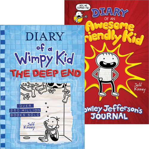 hi, i'm new too. Have some Diary of a Wimpy Kid: No Brainer