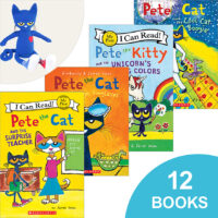 Giant Pete the Cat Plush Set