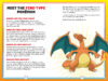 Pokémon™ Type Guide: Fire Types/Grass Types