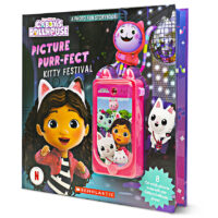 Gabby’s Dollhouse: Picture Purr-fect Kitty Festival: A Photo Fun Storybook! with Viewfinder Phone