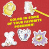 Klutz&reg; Press: Pok&eacute;mon&trade;: Color Your Own Fuzzy Stickers