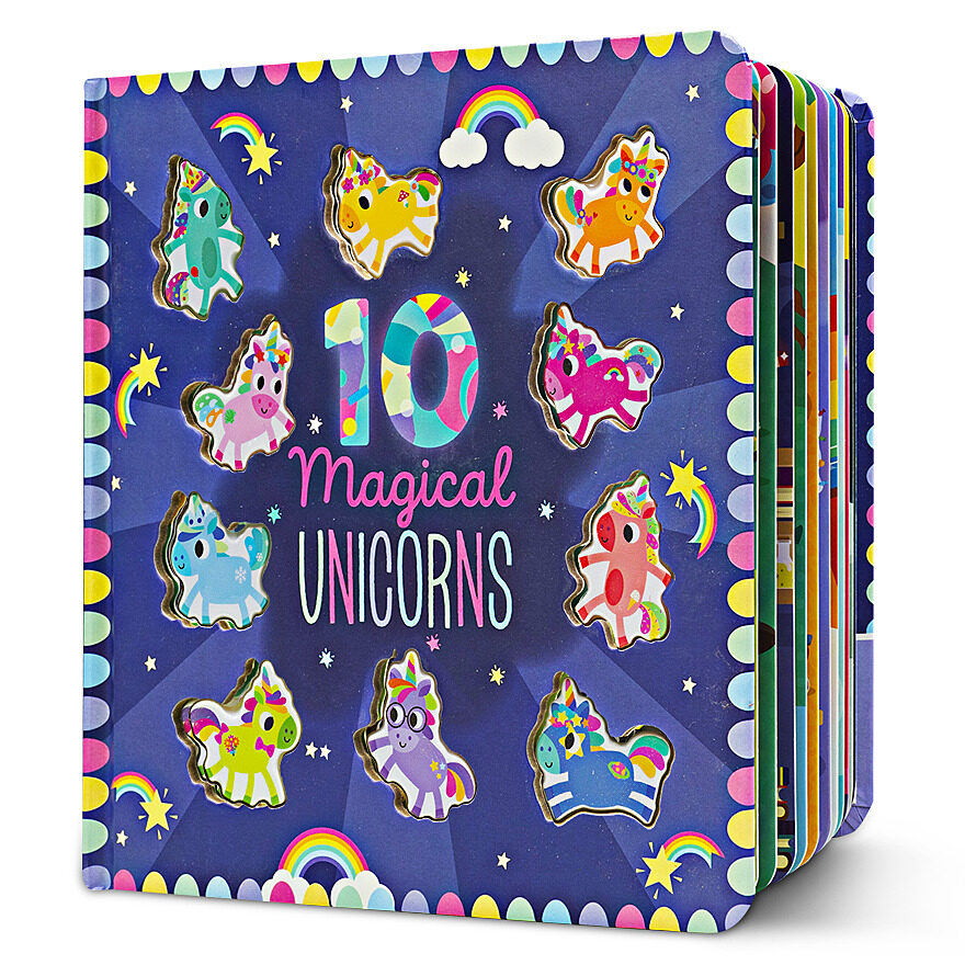 10 Magical Unicorns (Interactive Board Book)