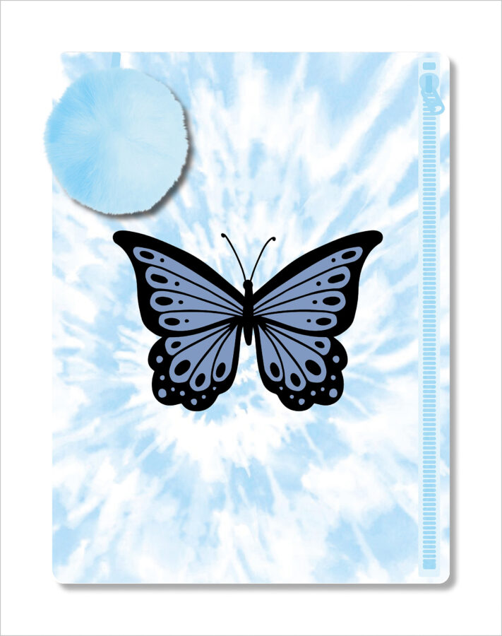 Tie-Dye Pouch Butterfly Journal (Journal & Diary)