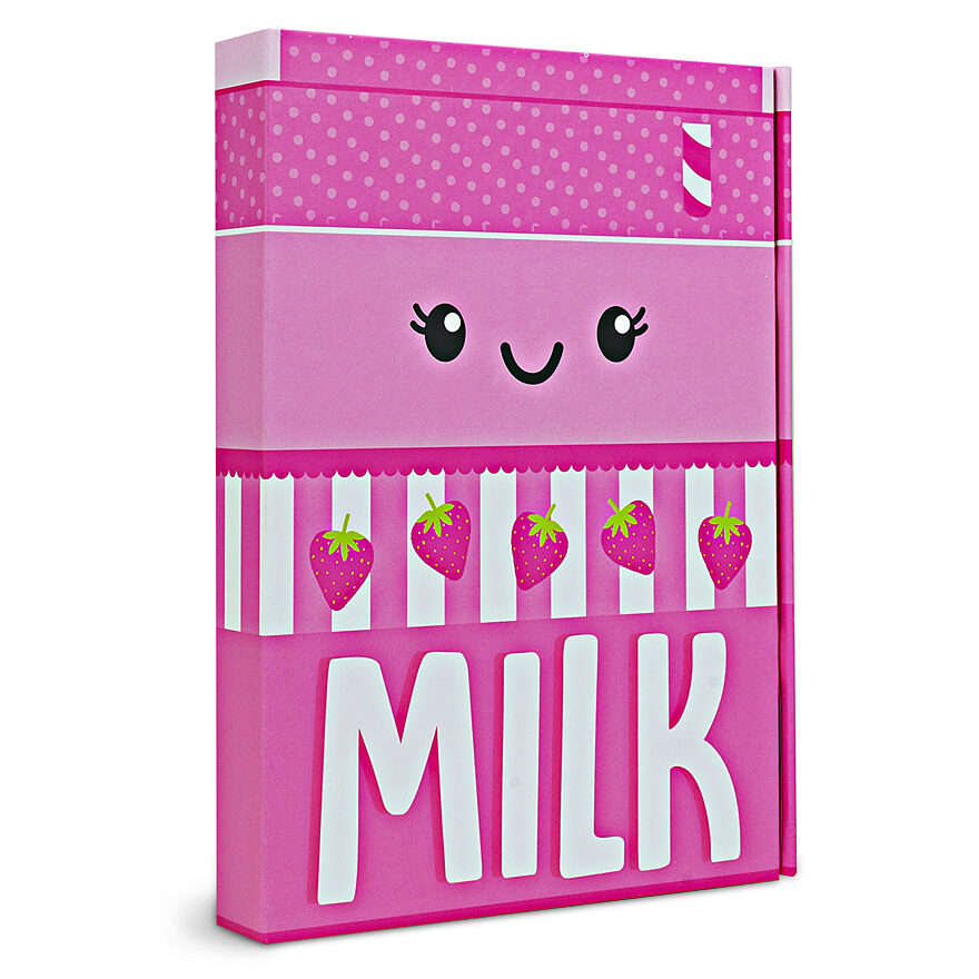 Strawberry Milk Trifold (Stationery)