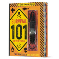 Survival 101: Extreme Edition with Compass Key Chain