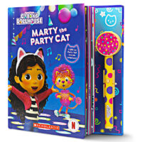 Gabby&rsquo;s Dollhouse: Marty the Party Cat with Party Tail Wand