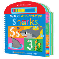 Scholastic Early Learners: My Busy Write-and-Wipe Sharks