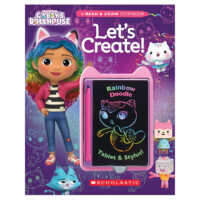 Gabby&rsquo;s Dollhouse: Let&rsquo;s Create! A Read & Draw Storybook with LCD Screen