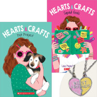 Hearts & Crafts Books Plus Necklace