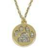 Dogs and Puppies with Necklace