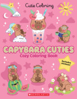 Capybara Cuties Cozy Coloring Book