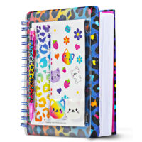 Leopard Fur Chibi Kitty Super Stationery Set
