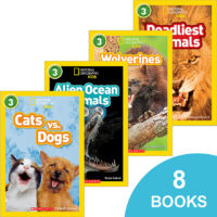 National Geographic Kids&trade; Land and Sea Animals Collection (Level 3 Readers)