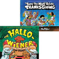 Dav Pilkey Fall Holiday Pack