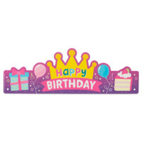 Happy Birthday Crowns Pack (10 ct.)