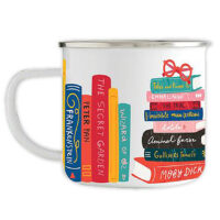 Book Lovers Tin Mug