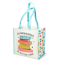 So Many Books Reusable Tote Bag