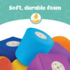 Blockaroo™ Magnetic Foam Builders 50-Piece Set