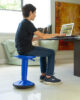 Adjustable Wobble Stool (Blue)