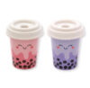 Bubble Tea Erasers with Sharpener Pack (18 ct.)