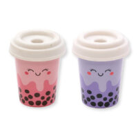 Bubble Tea Erasers with Sharpener Pack (18 ct.)