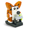 LEGO® Cute Squad: Corgis Never Quit with Mini Model