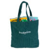 Bookworm Embroidered Corduroy Tote Bag
