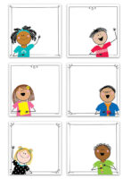 Stick Kids Designer Cutouts (36 pcs.)