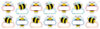 Birthday Bees Mini Bulletin Board Set (61 pcs.)