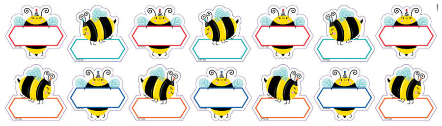 birthday-bees-mini-bulletin-board-set-61-pcs-presentation-display-scholastic-book-clubs