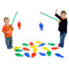 Indoor/Outdoor Giant Fishing Set with Numbers 1–20