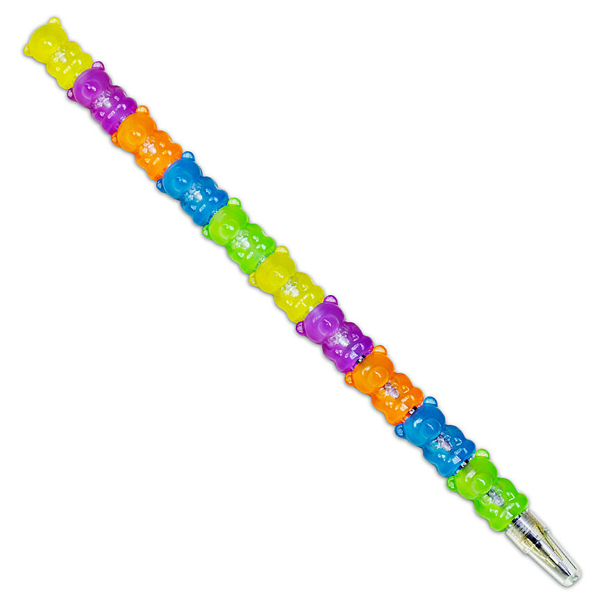 Glow-in-the-Dark Stacked Bears Pen (Stationery)