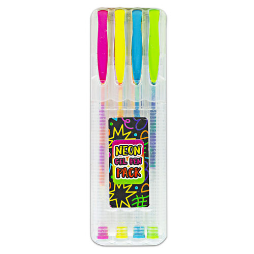 Neon gel shop pen pack