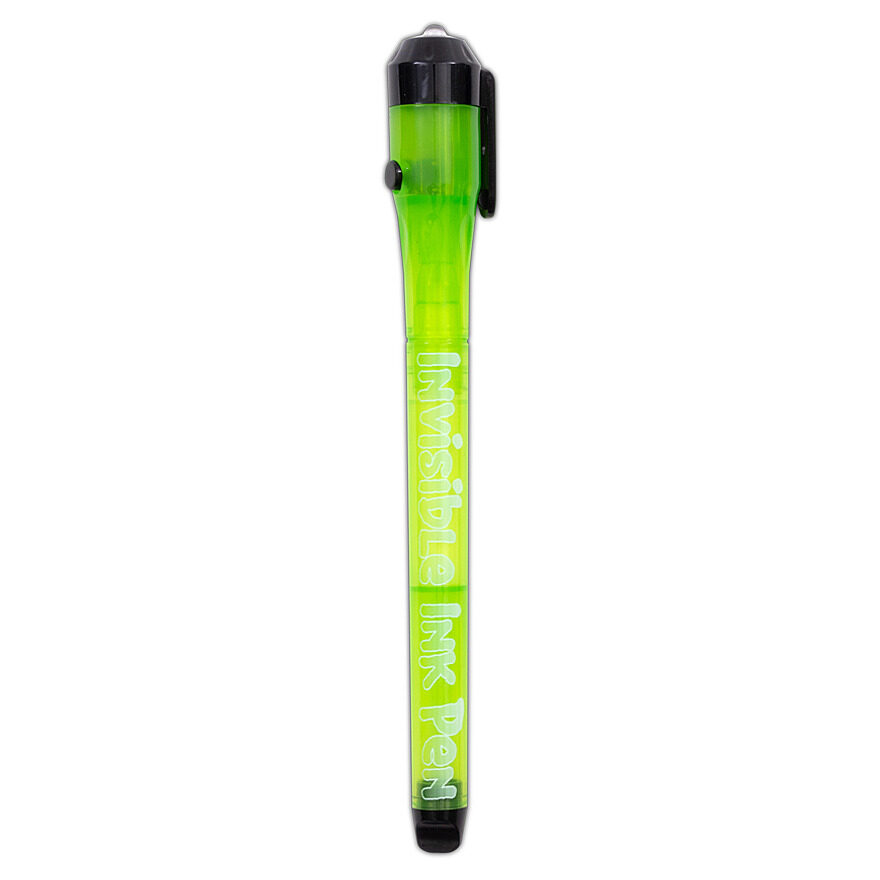 Invisible Ink Magic Pen Built-in UV Light Secret Message For U.S.