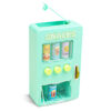Aqua/Lavender Vending Machine Eraser Set