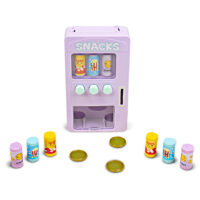 Aqua/Lavender Vending Machine Eraser Set