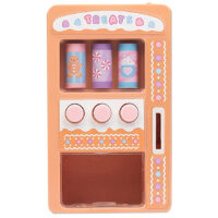 Holiday Vending Machine Eraser Set (Pink)