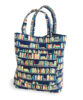 Bookshelf Quilted Tote Bag