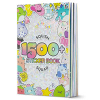 Original Squishmallows&trade; Squish Squad 1500+ Sticker Book