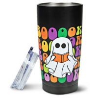 Halloween Boooks Stainless Steel Tumbler