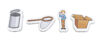 Junior Learning® Rainbow CVC Foam Objects Magnets