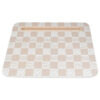 Book Print Checkered Lap Desk